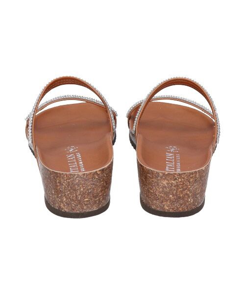 INTER-CHAUSSURES / インター ショシュール サンダル | 【ITALIAN SHOEMAKERS】ダブルラインストーンフットベッドサンダル-(92201T) | 詳細9