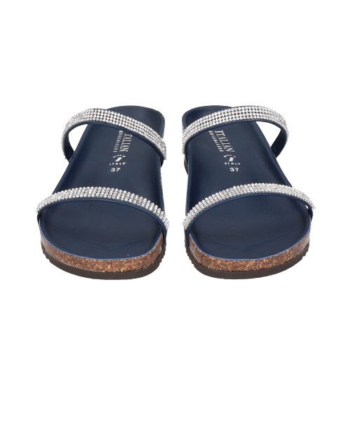 INTER-CHAUSSURES / インター ショシュール サンダル | 【ITALIAN SHOEMAKERS】ダブルラインストーンフットベッドサンダル-(92201T) | 詳細12