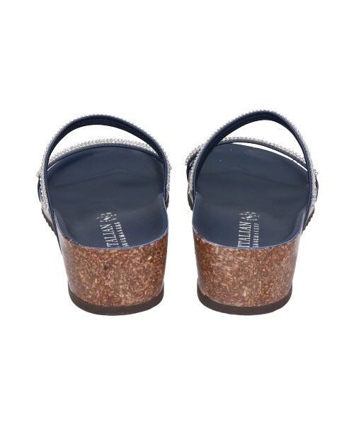 INTER-CHAUSSURES / インター ショシュール サンダル | 【ITALIAN SHOEMAKERS】ダブルラインストーンフットベッドサンダル-(92201T) | 詳細15