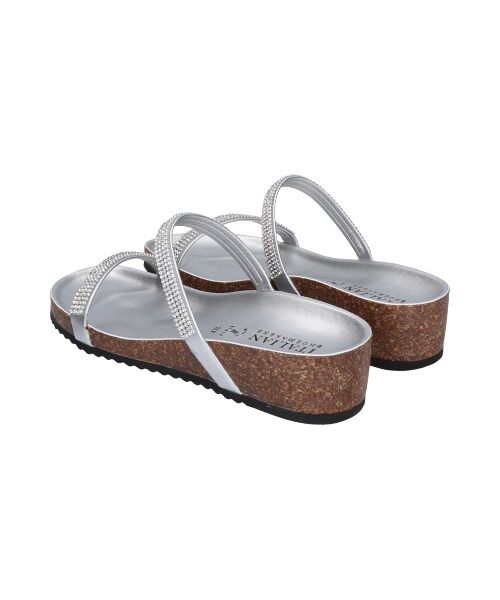 INTER-CHAUSSURES / インター ショシュール サンダル | 【ITALIAN SHOEMAKERS】ダブルラインストーンフットベッドサンダル-(92201T) | 詳細23