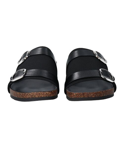 INTER-CHAUSSURES / インター ショシュール サンダル | 【ITALIAN SHOEMAKERS】ダブルベルトフットベッドサンダル-(92210T) | 詳細1