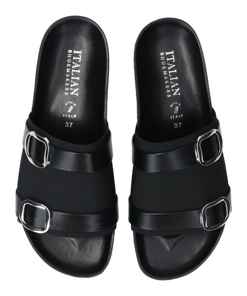 INTER-CHAUSSURES / インター ショシュール サンダル | 【ITALIAN SHOEMAKERS】ダブルベルトフットベッドサンダル-(92210T) | 詳細6