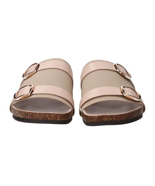 INTER-CHAUSSURES / インター ショシュール サンダル | 【ITALIAN SHOEMAKERS】ダブルベルトフットベッドサンダル-(92210T) | 詳細8