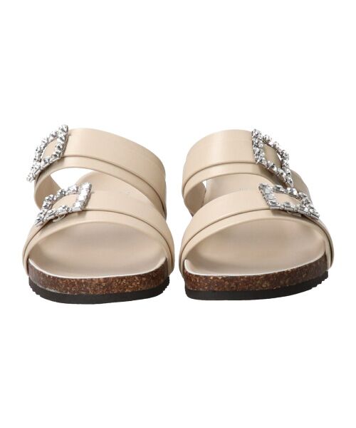 INTER-CHAUSSURES / インター ショシュール サンダル | 【ITALIAN SHOEMAKERS】ビジューベルトフットベッドサンダル-(92211T) | 詳細19