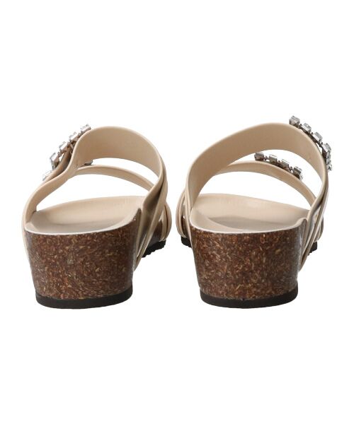 INTER-CHAUSSURES / インター ショシュール サンダル | 【ITALIAN SHOEMAKERS】ビジューベルトフットベッドサンダル-(92211T) | 詳細23