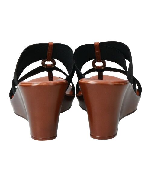 INTER-CHAUSSURES / インター ショシュール サンダル | 【ITALIAN SHOEMAKERS】厚底エラスティックサンダル-(92355T) | 詳細5