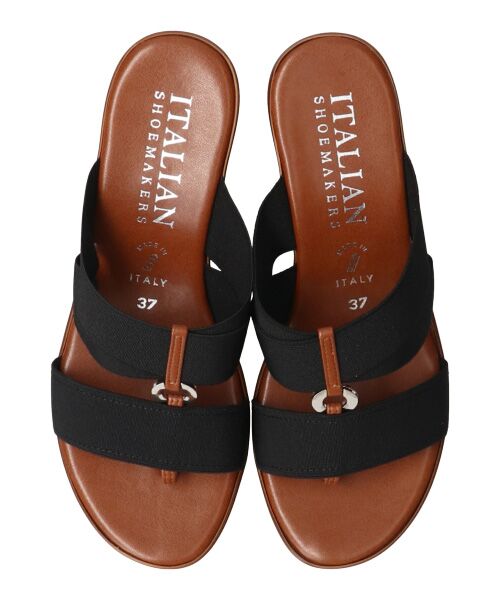 INTER-CHAUSSURES / インター ショシュール サンダル | 【ITALIAN SHOEMAKERS】厚底エラスティックサンダル-(92355T) | 詳細6