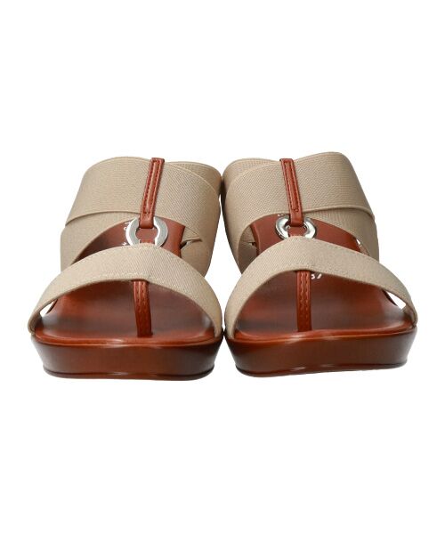 INTER-CHAUSSURES / インター ショシュール サンダル | 【ITALIAN SHOEMAKERS】厚底エラスティックサンダル-(92355T) | 詳細11