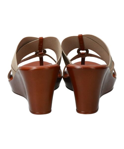 INTER-CHAUSSURES / インター ショシュール サンダル | 【ITALIAN SHOEMAKERS】厚底エラスティックサンダル-(92355T) | 詳細15