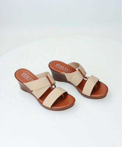 INTER-CHAUSSURES / インター ショシュール サンダル | 【ITALIAN SHOEMAKERS】厚底エラスティックサンダル-(92355T) | 詳細18