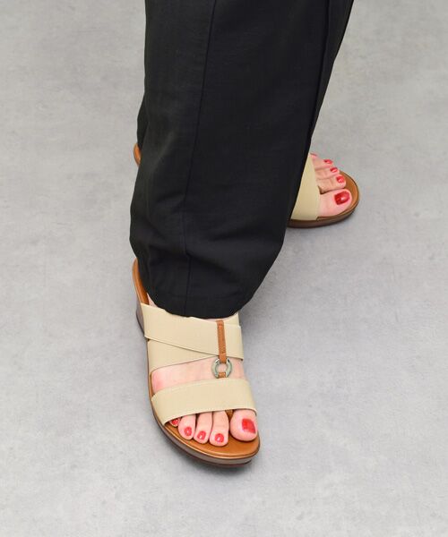 INTER-CHAUSSURES / インター ショシュール サンダル | 【ITALIAN SHOEMAKERS】厚底エラスティックサンダル-(92355T) | 詳細20