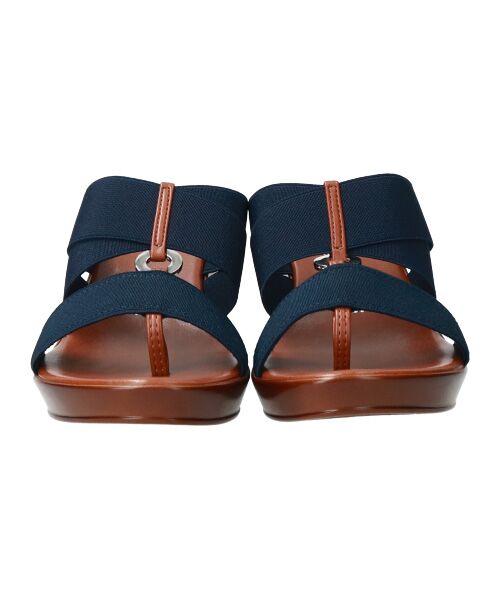 INTER-CHAUSSURES / インター ショシュール サンダル | 【ITALIAN SHOEMAKERS】厚底エラスティックサンダル-(92355T) | 詳細21