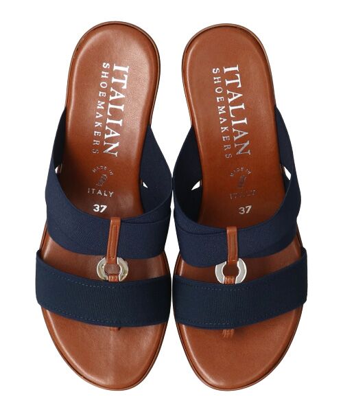 INTER-CHAUSSURES / インター ショシュール サンダル | 【ITALIAN SHOEMAKERS】厚底エラスティックサンダル-(92355T) | 詳細25