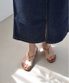 INTER-CHAUSSURES / インター ショシュール サンダル | 【ITALIAN SHOEMAKERS】ラインストーンフットベッドサンダル-(92359T)