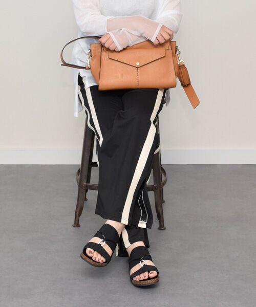 INTER-CHAUSSURES / インター ショシュール サンダル | 【ITALIAN SHOEMAKERS】ラインストーンフットベッドサンダル-(92359T) | 詳細8