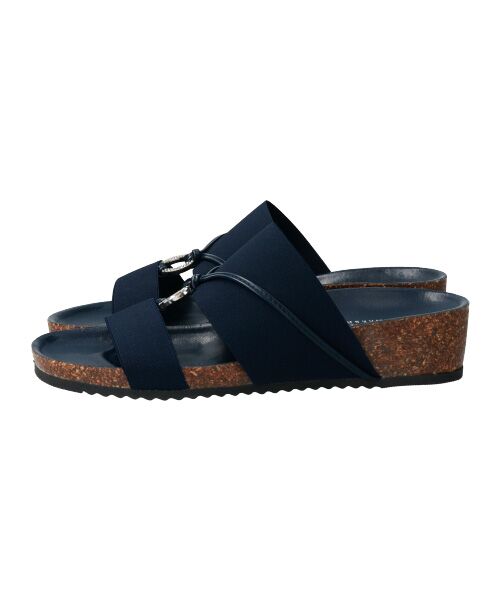 INTER-CHAUSSURES / インター ショシュール サンダル | 【ITALIAN SHOEMAKERS】ラインストーンフットベッドサンダル-(92359T) | 詳細19