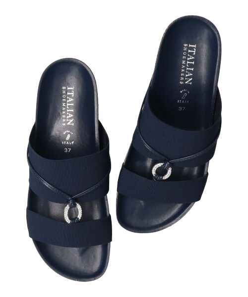 INTER-CHAUSSURES / インター ショシュール サンダル | 【ITALIAN SHOEMAKERS】ラインストーンフットベッドサンダル-(92359T) | 詳細24