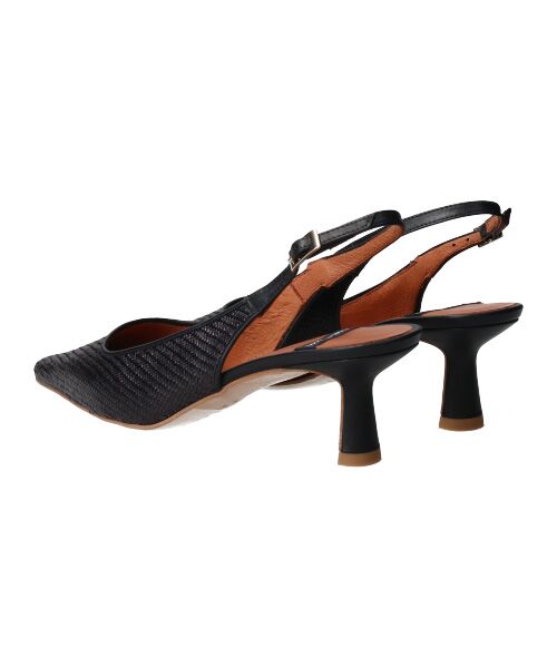 INTER-CHAUSSURES / インター ショシュール パンプス | 【ANGEL ALARCON】ポインテッドトウラフィアバックバンド-(D1301D) | 詳細4