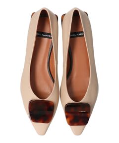 INTER-CHAUSSURES / インター ショシュール フラットシューズ | 【ANGEL ALARCON】ポインテッドトウオーナメントパンプス-(D1502D)