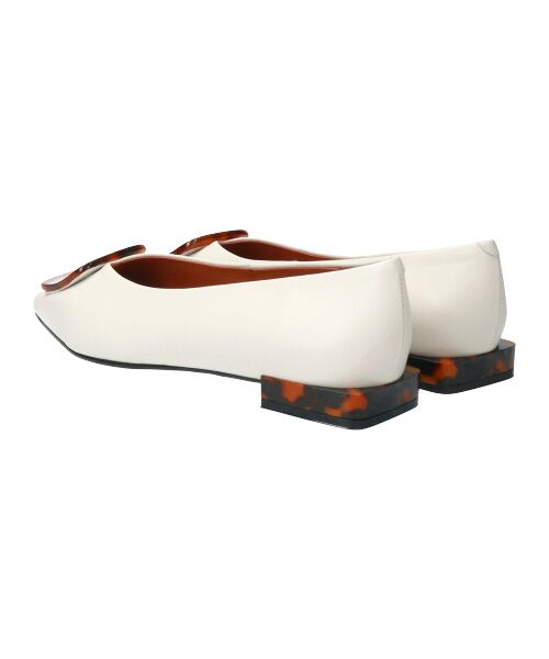 INTER-CHAUSSURES / インター ショシュール フラットシューズ | 【ANGEL ALARCON】ポインテッドトウオーナメントパンプス-(D1502D) | 詳細10