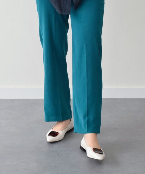 INTER-CHAUSSURES / インター ショシュール フラットシューズ | 【ANGEL ALARCON】ポインテッドトウオーナメントパンプス-(D1502D) | 詳細15