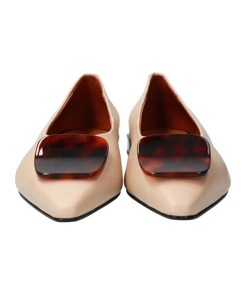 INTER-CHAUSSURES / インター ショシュール フラットシューズ | 【ANGEL ALARCON】ポインテッドトウオーナメントパンプス-(D1502D) | 詳細16