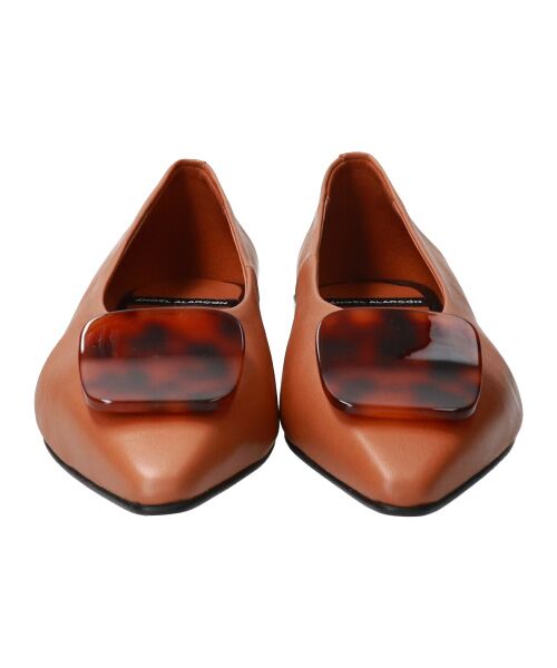 INTER-CHAUSSURES / インター ショシュール フラットシューズ | 【ANGEL ALARCON】ポインテッドトウオーナメントパンプス-(D1502D) | 詳細23