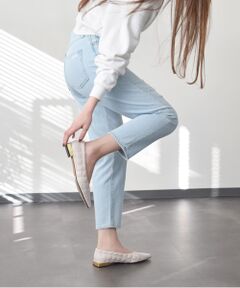 INTER-CHAUSSURES / インター ショシュール フラットシューズ | 【ANGEL ALARCON】ポインテッドトウキルティングパンプス-(D1503D)