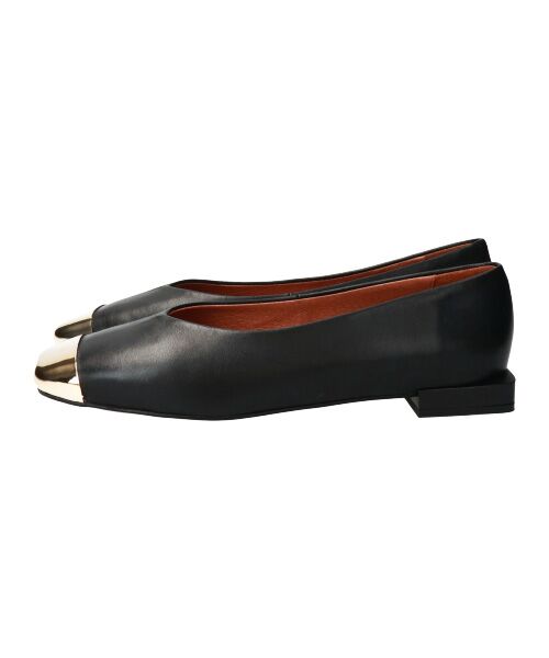 INTER-CHAUSSURES / インター ショシュール フラットシューズ | 【ANGEL ALARCON】スクエアトウトウキャップパンプス-(D1505D) | 詳細2