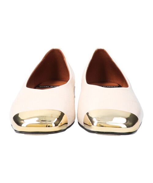 INTER-CHAUSSURES / インター ショシュール フラットシューズ | 【ANGEL ALARCON】スクエアトウトウキャップパンプス-(D1505D) | 詳細1