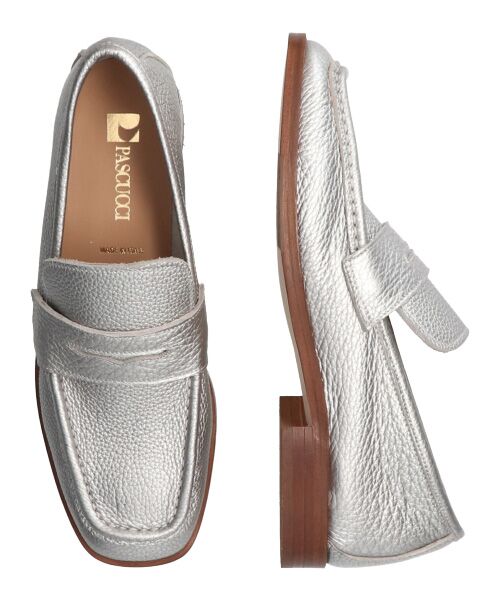 INTER-CHAUSSURES / インター ショシュール ビジネス・ドレスシューズ | 【PASCUCCI】スクエアトウソフトレザーローファー-(D1602D) | 詳細21