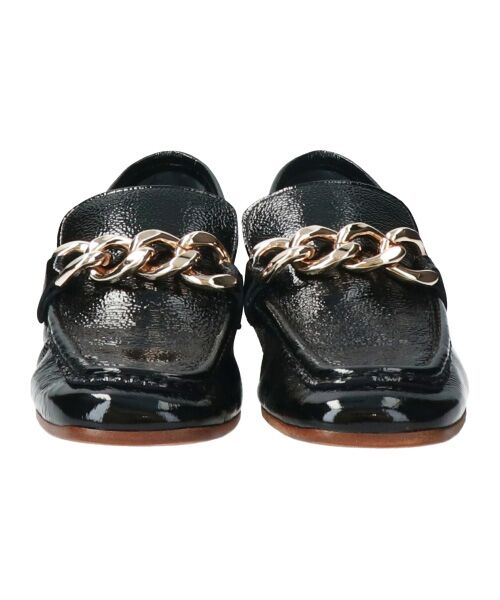 INTER-CHAUSSURES / インター ショシュール ビジネス・ドレスシューズ | 【PASCUCCI】スクエアトウチェーンローファー-(D1603D) | 詳細1