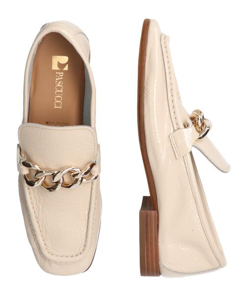 INTER-CHAUSSURES / インター ショシュール ビジネス・ドレスシューズ | 【PASCUCCI】スクエアトウチェーンローファー-(D1603D) | 詳細14