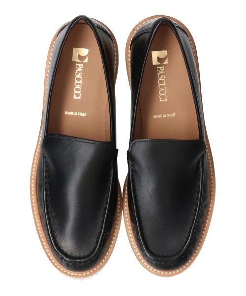 INTER-CHAUSSURES / インター ショシュール ビジネス・ドレスシューズ | 【PASCUCCI】エクストラライトソールスリッポン-(D1604D) | 詳細5