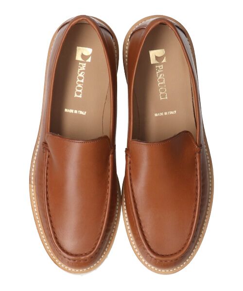 INTER-CHAUSSURES / インター ショシュール ビジネス・ドレスシューズ | 【PASCUCCI】エクストラライトソールスリッポン-(D1604D) | 詳細13