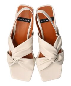 INTER-CHAUSSURES / インター ショシュール サンダル | 【ANGEL ALARCON】スクエアトウクロスベルトサンダル-(D2001D)