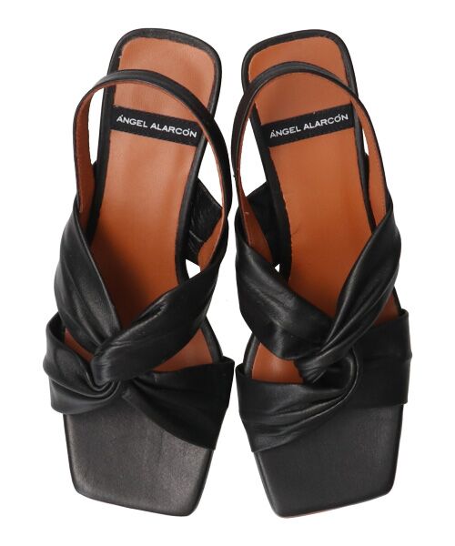 INTER-CHAUSSURES / インター ショシュール サンダル | 【ANGEL ALARCON】スクエアトウクロスベルトサンダル-(D2001D) | 詳細6