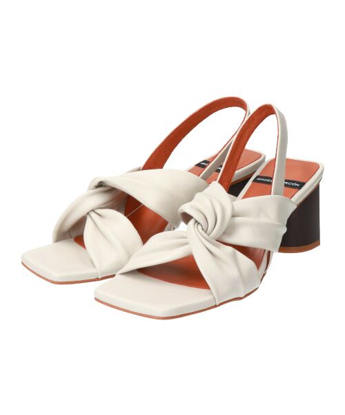 INTER-CHAUSSURES / インター ショシュール サンダル | 【ANGEL ALARCON】スクエアトウクロスベルトサンダル-(D2001D) | 詳細9