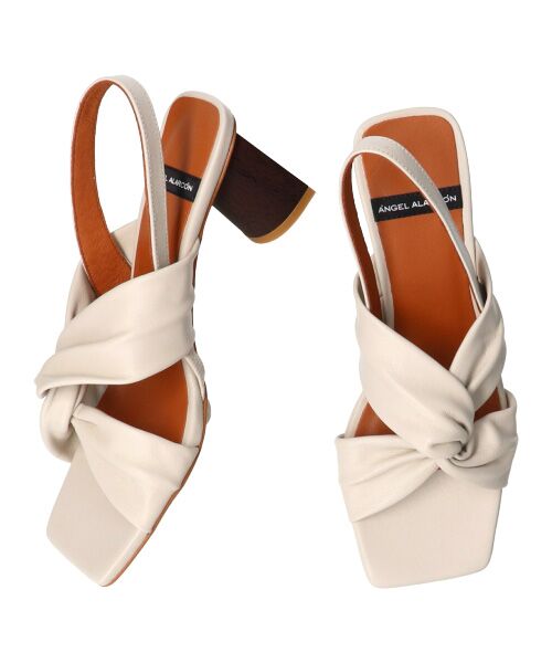 INTER-CHAUSSURES / インター ショシュール サンダル | 【ANGEL ALARCON】スクエアトウクロスベルトサンダル-(D2001D) | 詳細14