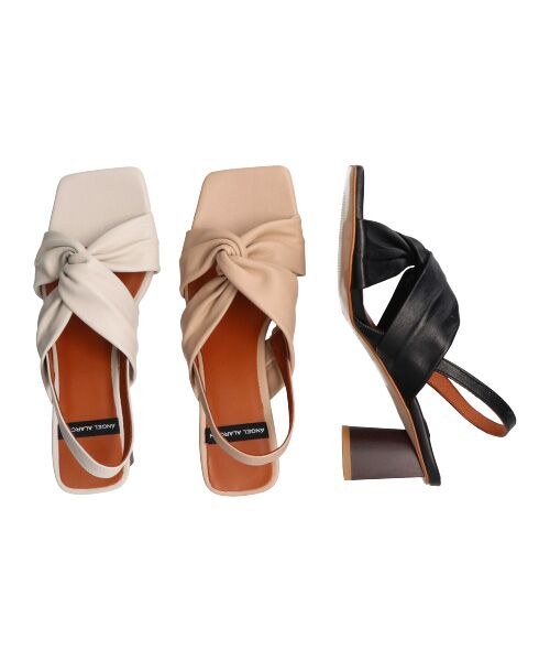 INTER-CHAUSSURES / インター ショシュール サンダル | 【ANGEL ALARCON】スクエアトウクロスベルトサンダル-(D2001D) | 詳細22