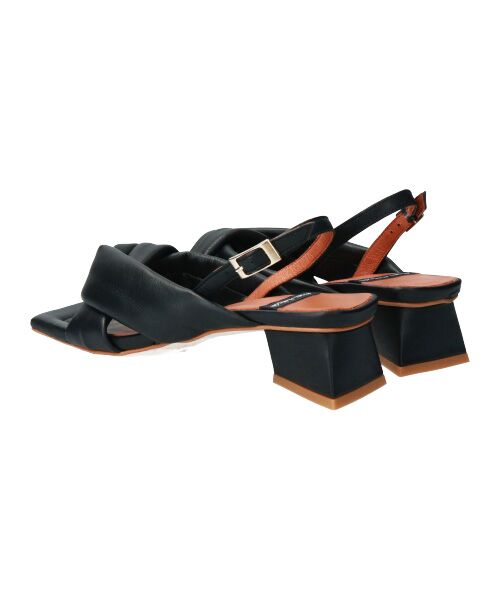 INTER-CHAUSSURES / インター ショシュール サンダル | 【ANGEL ALARCON】スクエアトウチャンキーヒールサンダル-(D2002D) | 詳細3