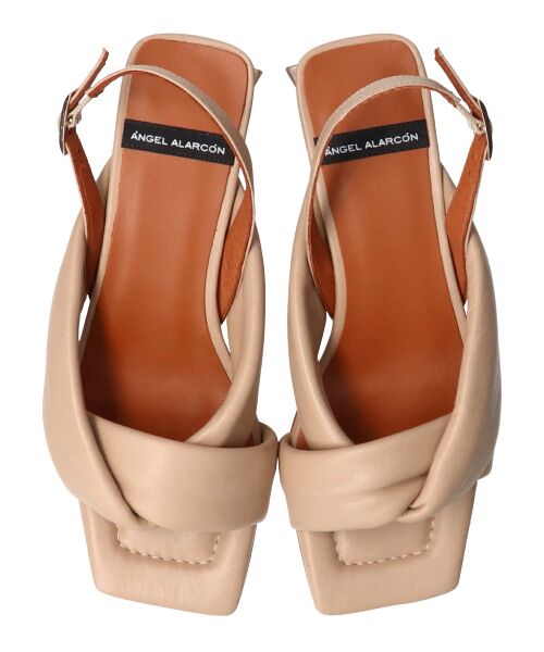 INTER-CHAUSSURES / インター ショシュール サンダル | 【ANGEL ALARCON】スクエアトウチャンキーヒールサンダル-(D2002D) | 詳細13