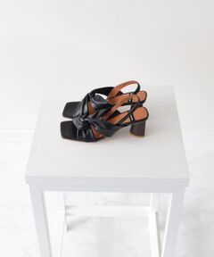 INTER-CHAUSSURES / インター ショシュール サンダル | 【ANGEL ALARCON】スクエアトウクロスベルトサンダル-(D2003D)