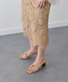 INTER-CHAUSSURES / インター ショシュール サンダル | 【ANGEL ALARCON】スクエアトウクロスベルトサンダル-(D2003D)