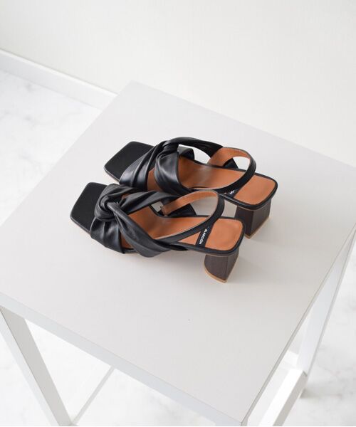 INTER-CHAUSSURES / インター ショシュール サンダル | 【ANGEL ALARCON】スクエアトウクロスベルトサンダル-(D2003D) | 詳細8