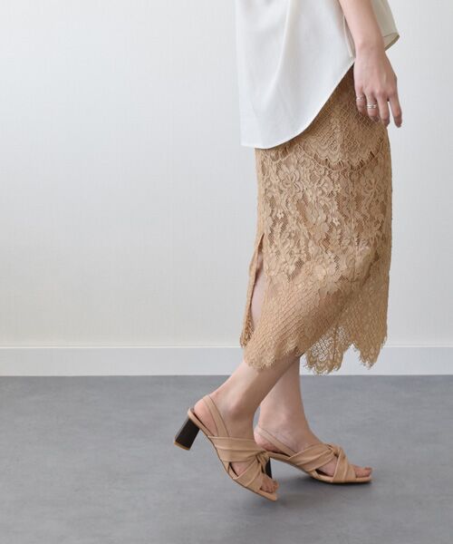 INTER-CHAUSSURES / インター ショシュール サンダル | 【ANGEL ALARCON】スクエアトウクロスベルトサンダル-(D2003D) | 詳細28