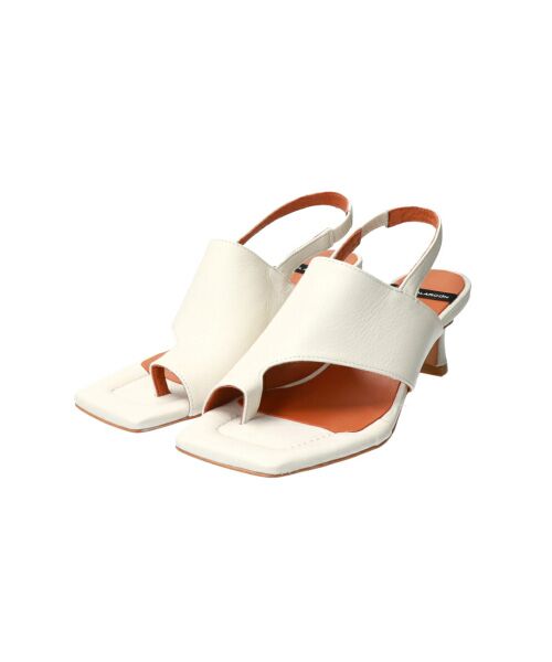 INTER-CHAUSSURES / インター ショシュール サンダル | 【ANGEL ALARCON】スクエアトウバックバンドトングサンダル-(D2004D) | 詳細8