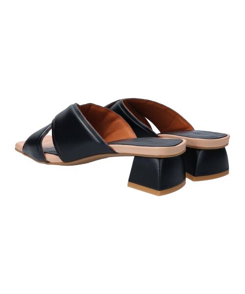 INTER-CHAUSSURES / インター ショシュール サンダル | 【ANGEL ALARCON】スクエアトウクロスベルトミュールサンダル-(D2006D) | 詳細3