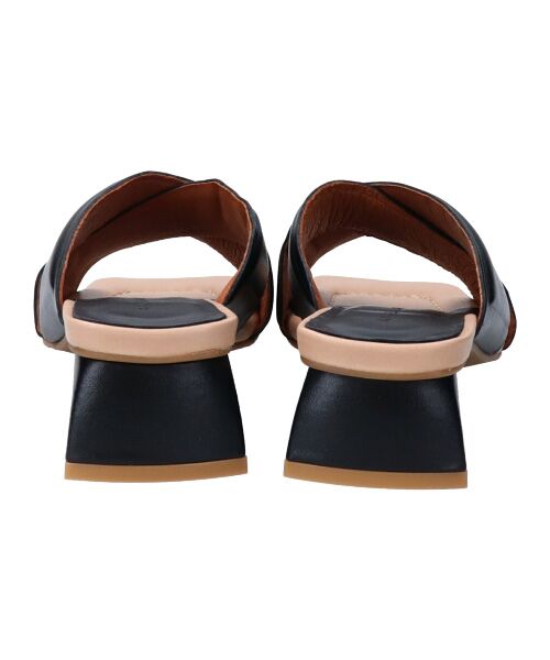 INTER-CHAUSSURES / インター ショシュール サンダル | 【ANGEL ALARCON】スクエアトウクロスベルトミュールサンダル-(D2006D) | 詳細4