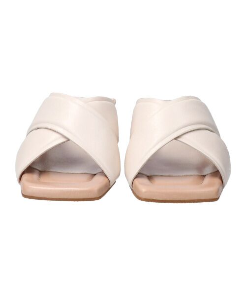 INTER-CHAUSSURES / インター ショシュール サンダル | 【ANGEL ALARCON】スクエアトウクロスベルトミュールサンダル-(D2006D) | 詳細9